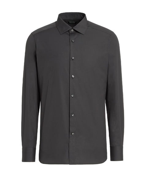 Zegna grey discount shirt