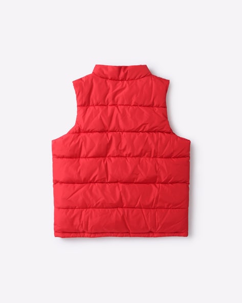 Zip Front Puffer Vest Jacket