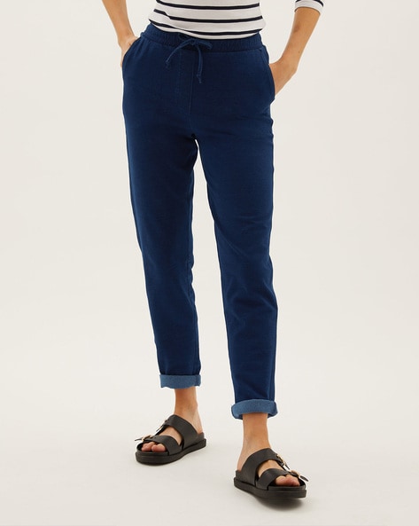 Buy Tokyo Talkies Navy Casual Track Pant for Women Online at Rs.449 - Ketch
