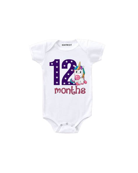 Buy White Rompers Onesies for Infants by KNITROOT Online