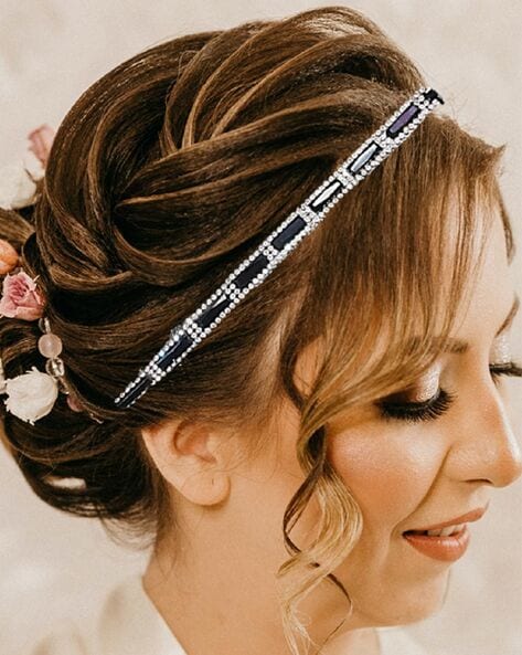 Buy Silver Hair Accessories for Women by Proplady Online