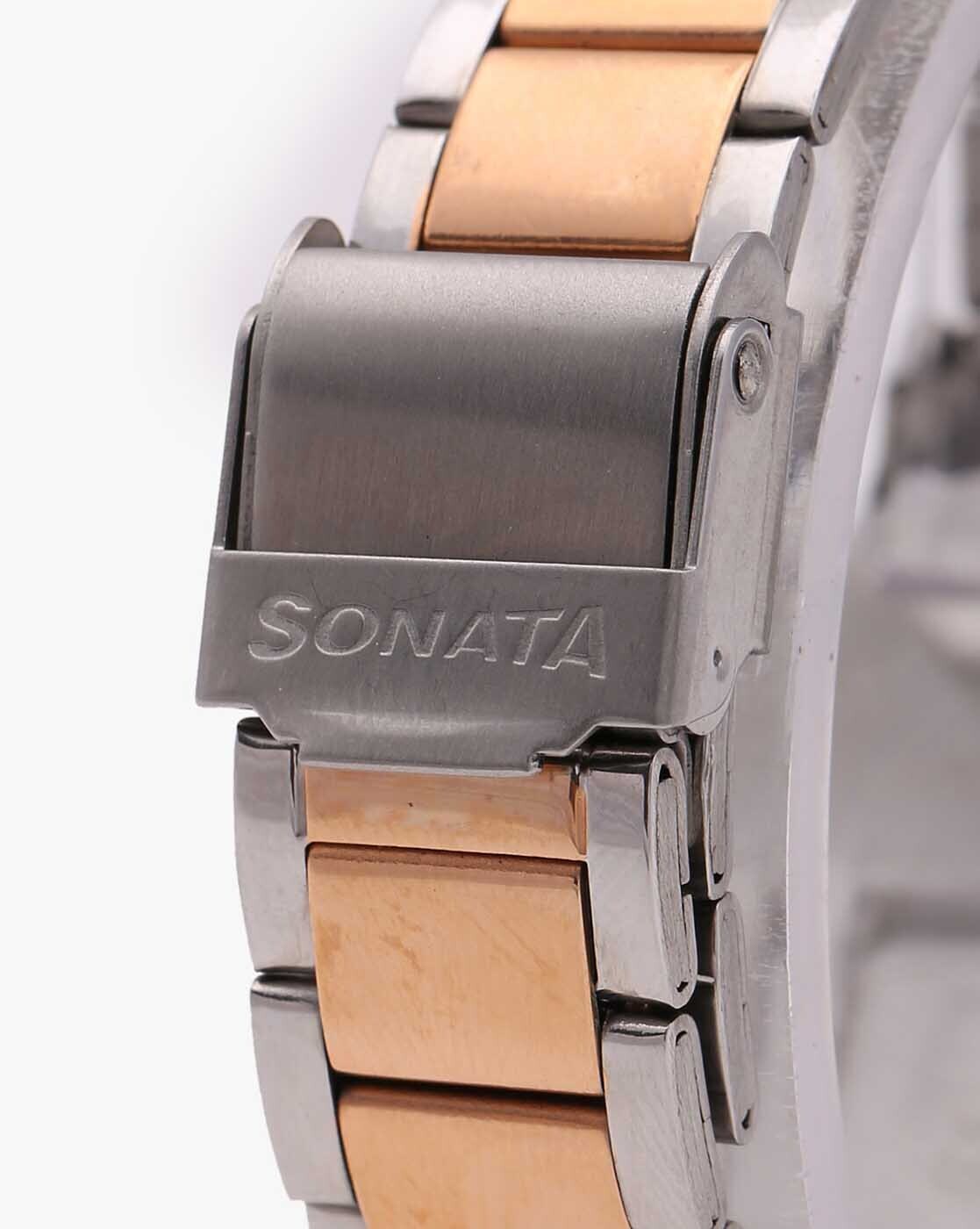 Sonata watch online box