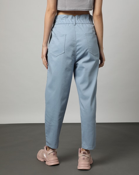 Topshop on sale paperbag trousers