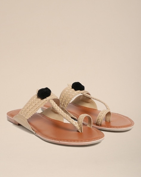 Pom pom hot sale sandals online