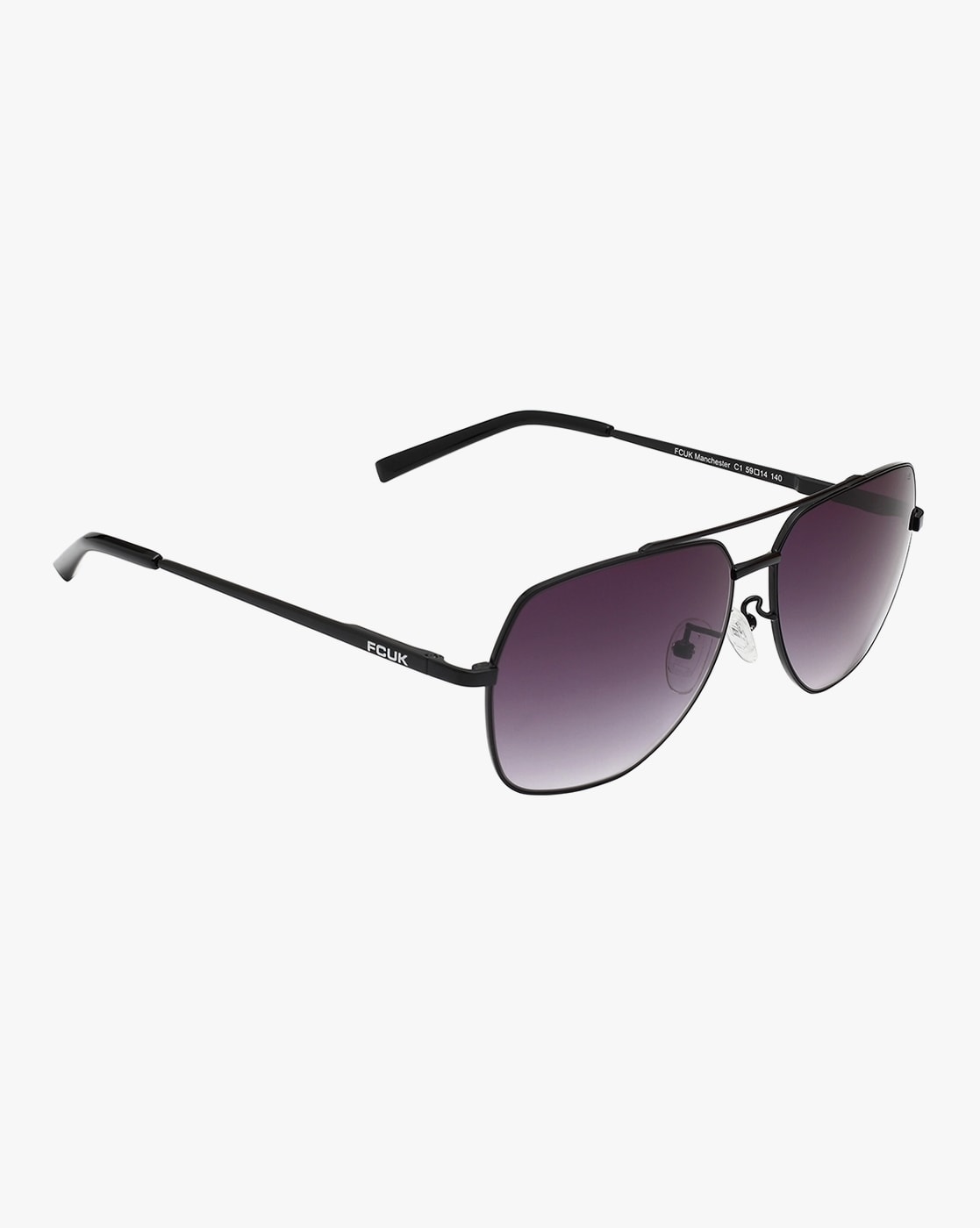 French Connection Black Sports Wrap Sunglasses | Grahams of Bath