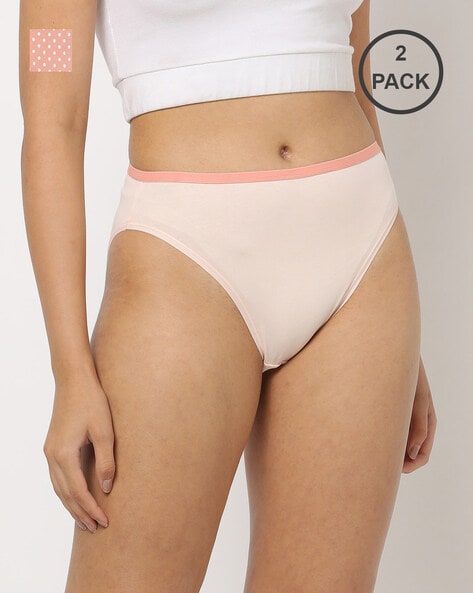 Buy Peach & Pink Panties for Women by Fig Online