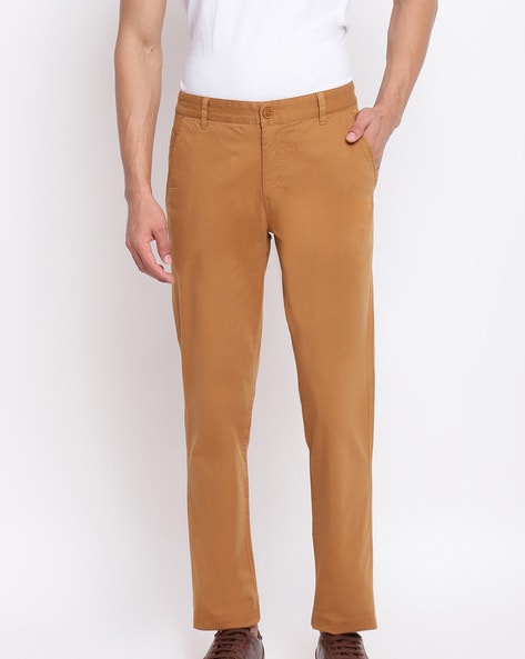 Buy Green Cotton Slim Fit Regular Pants for Men Online at Fabindia |  10718123