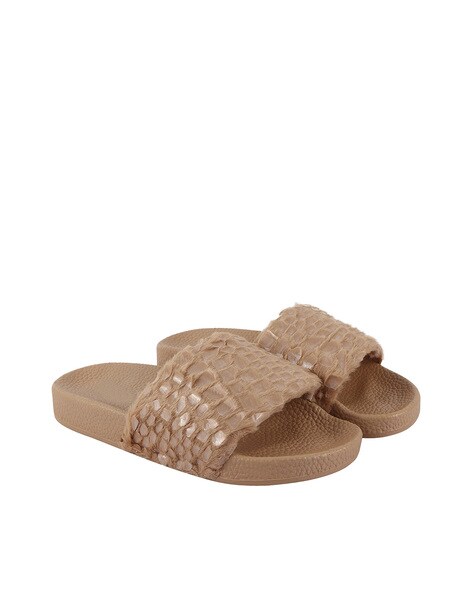 Buy Brown Flip Flop Slippers for Women by Shoetopia Online