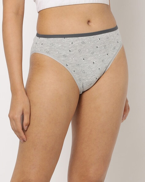 Buy Grey Panties for Women by Fig Online