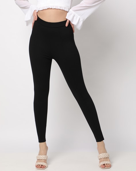 Black High Waist Slimming Yoga Pants With Phone Pocket – Buymo