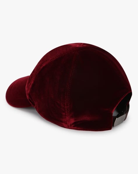 帽子 GIORGIO ARMANI velours cap vintage Buy GIORGIO ARMANI Velvet Logo Cap | 09876 Color Men | AJIO LUXE