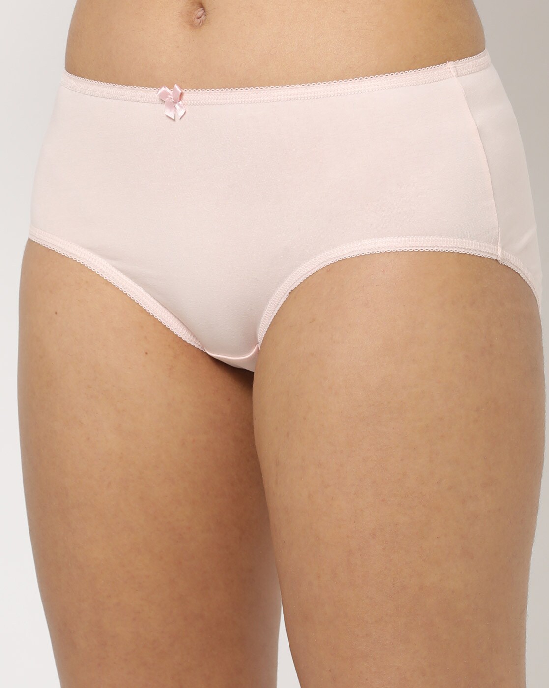 Pack of 2 Cotton High Rise Full Brief Panty