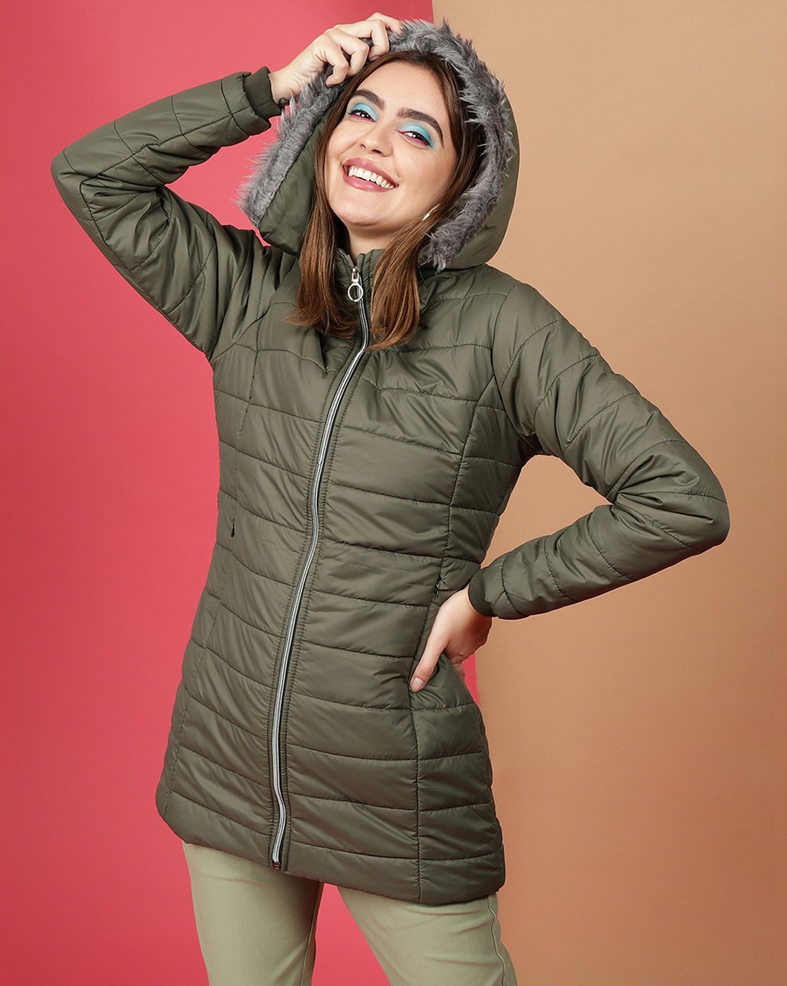 women's astoria hooded down parka