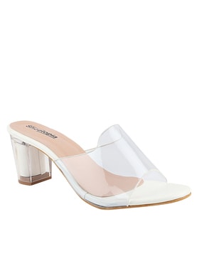 23 S2D4 | Clear Heels White Toes ideas | clear heels, heels, block sandals-hdcinema.vn