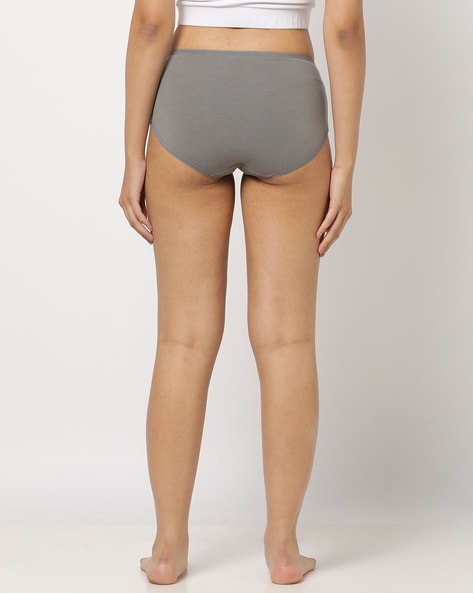 Buy Grey & Pink Panties for Women by Fig Online