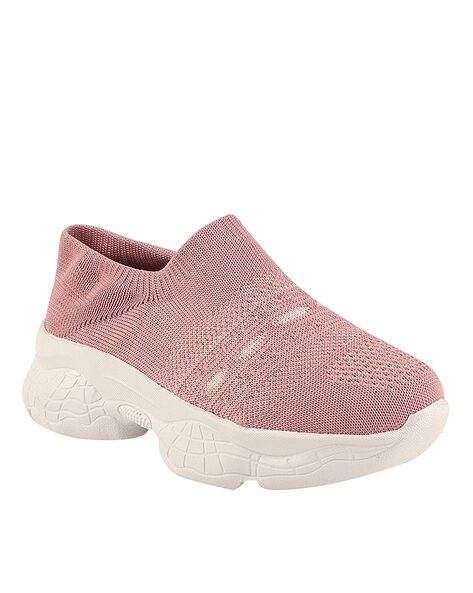 Buy Peach Sports & Outdoor Shoes for Girls by Shoetopia Online