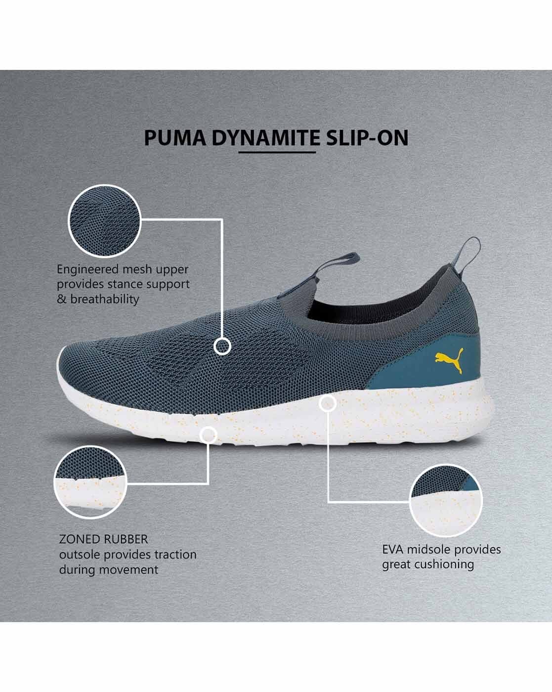 Puma mesh slip store on