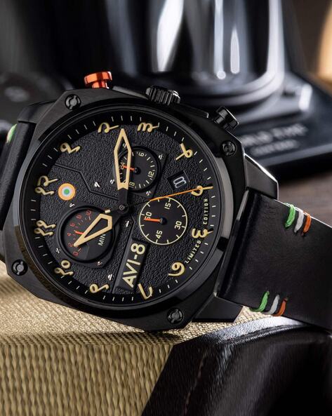 AV 4052 IN01 Chronograph Watch with Detachable Straps