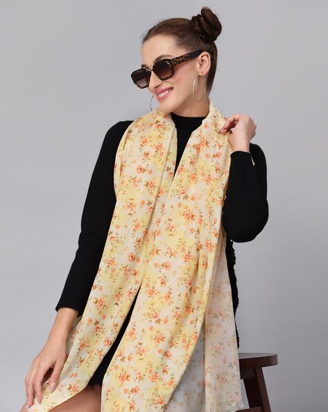 Floral Print Stole Price in India