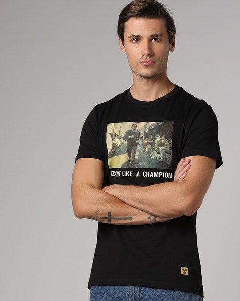 Buy Black Tshirts for Men by Buda Jeans Co Online