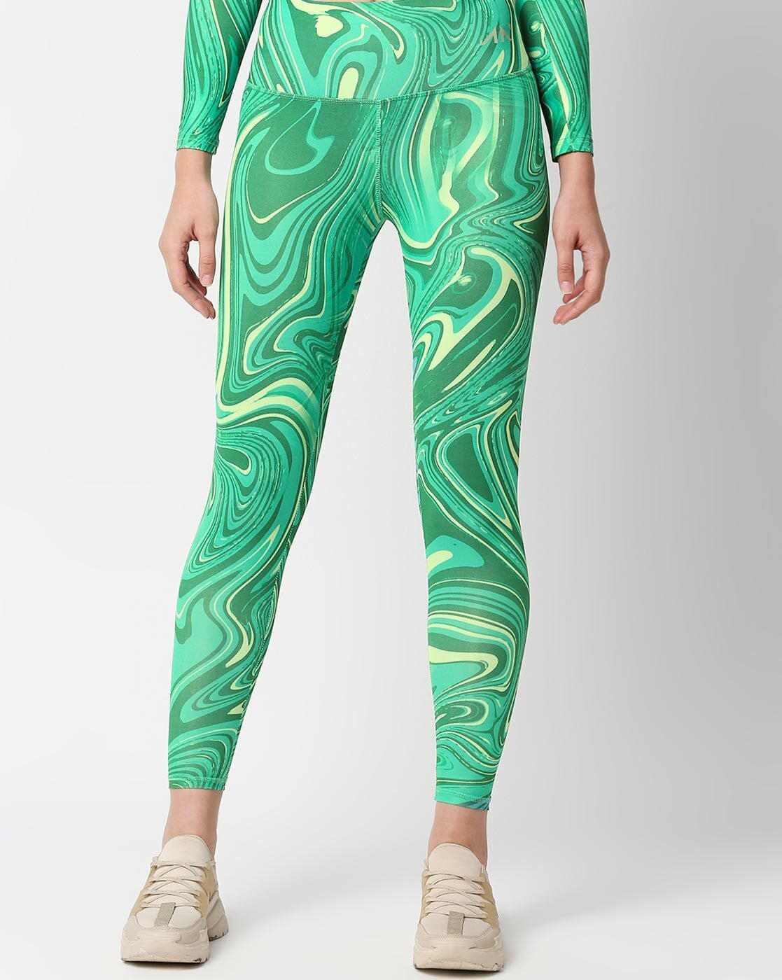 Beast Mode: Stripe Pattern Leggings in Green – Chynna Dolls