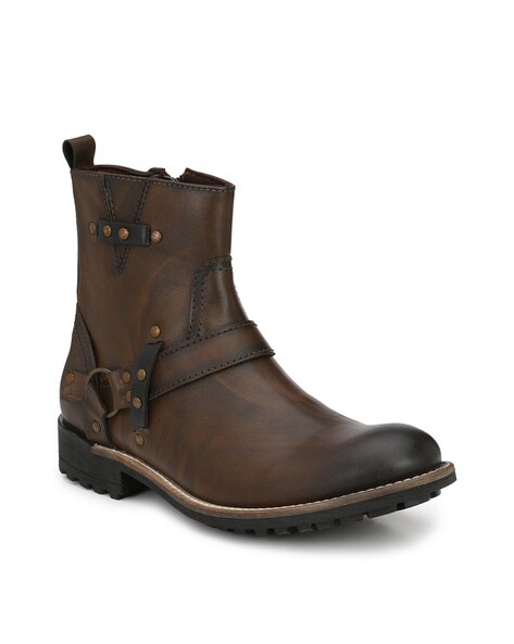 Mens brown cheap boots uk