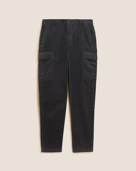 Buy Black Trousers & Pants for Men by Marks & Spencer Online