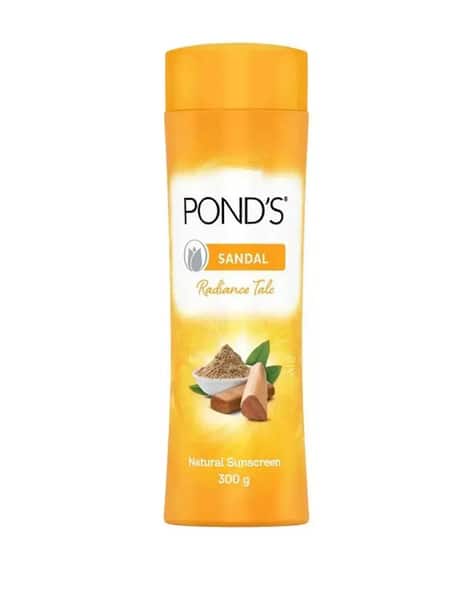 Pond's Sandal Radiance Natural Sunscreen Talcum Powder
