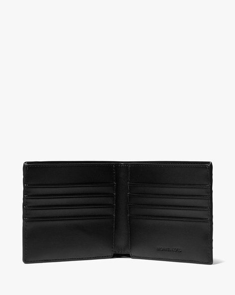 Burberry Logo-embossed Grained-leather Card Holder In Black