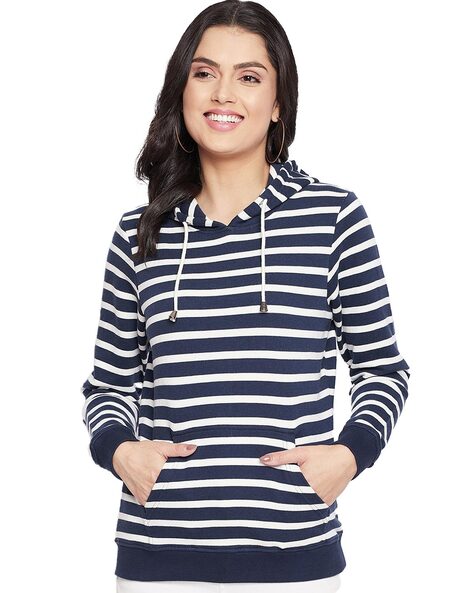 Buy Navy Sweatshirt Hoodies for Women by Harbor N Bay Online