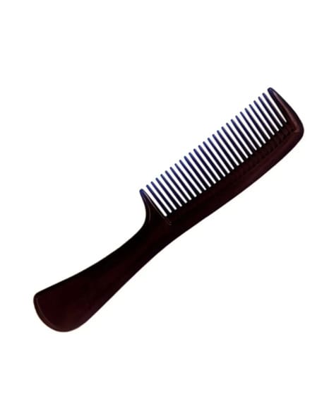 Premium Vector  Black hair comb icon vector illustration design on white  beauty tool for hair care combing in salon