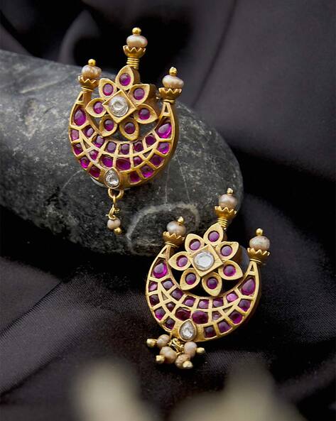 92.5 Silver Peacock Jhumkas – zahana