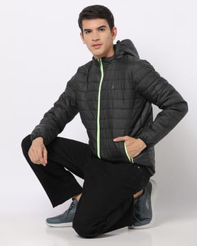 the indian garage co Zip-Front Jacket with Detachable Hood-picture-21