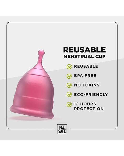 Pee Safe Reusable Menstrual Cup