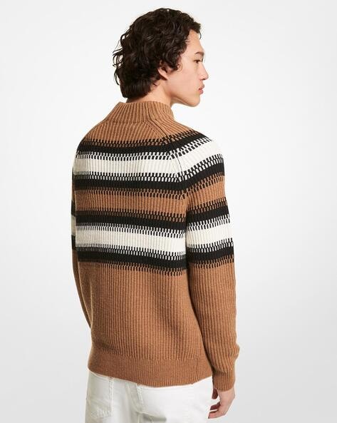 michael kors sweaters mens brown