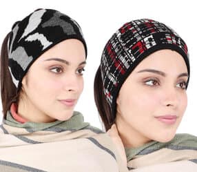 bharatasya Bhcombo-161120-003-004 Pack Of 2 Colourblock Cap-picture-21
