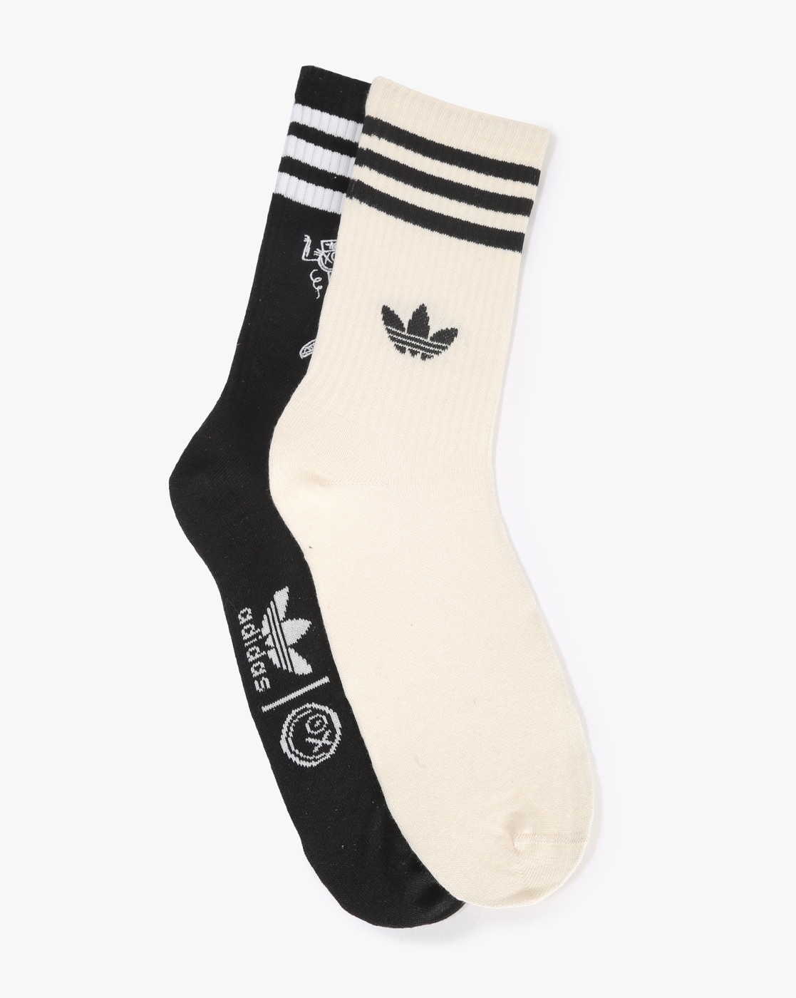 adidas Thin Linear Ballerina Socks 2 Pairs - White | adidas India