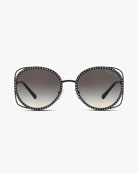 michael kors black round sunglasses