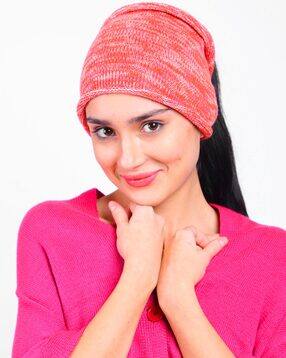 bharatasya Bhcp-091221-014 Textured Regular Headwrap Cap-picture-50