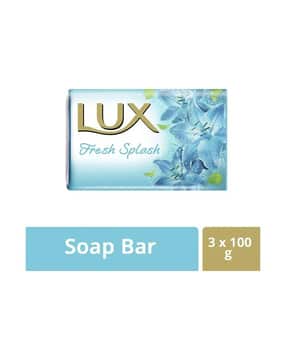 lux Pack of 3 Fresh Splash Water Lily & Cooling Mint Soaps-picture-5