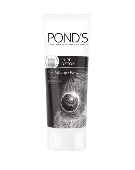Pond's Pure Detox Anti Pollution Purity Face Wash with Activated Charcoal