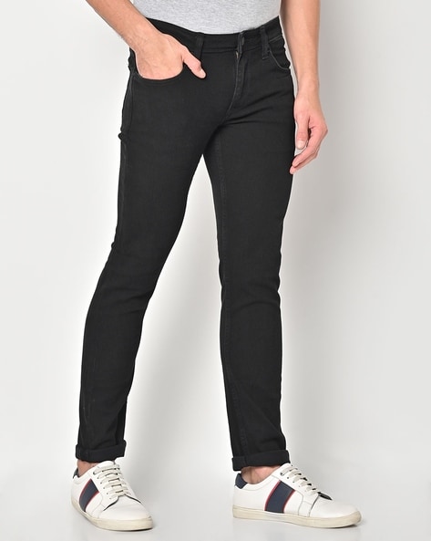Lee Men's Slim Black Jeans (Slim)