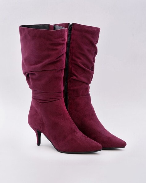 Wine 2025 colour boots