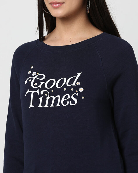 Old navy clearance good times sweatshirt