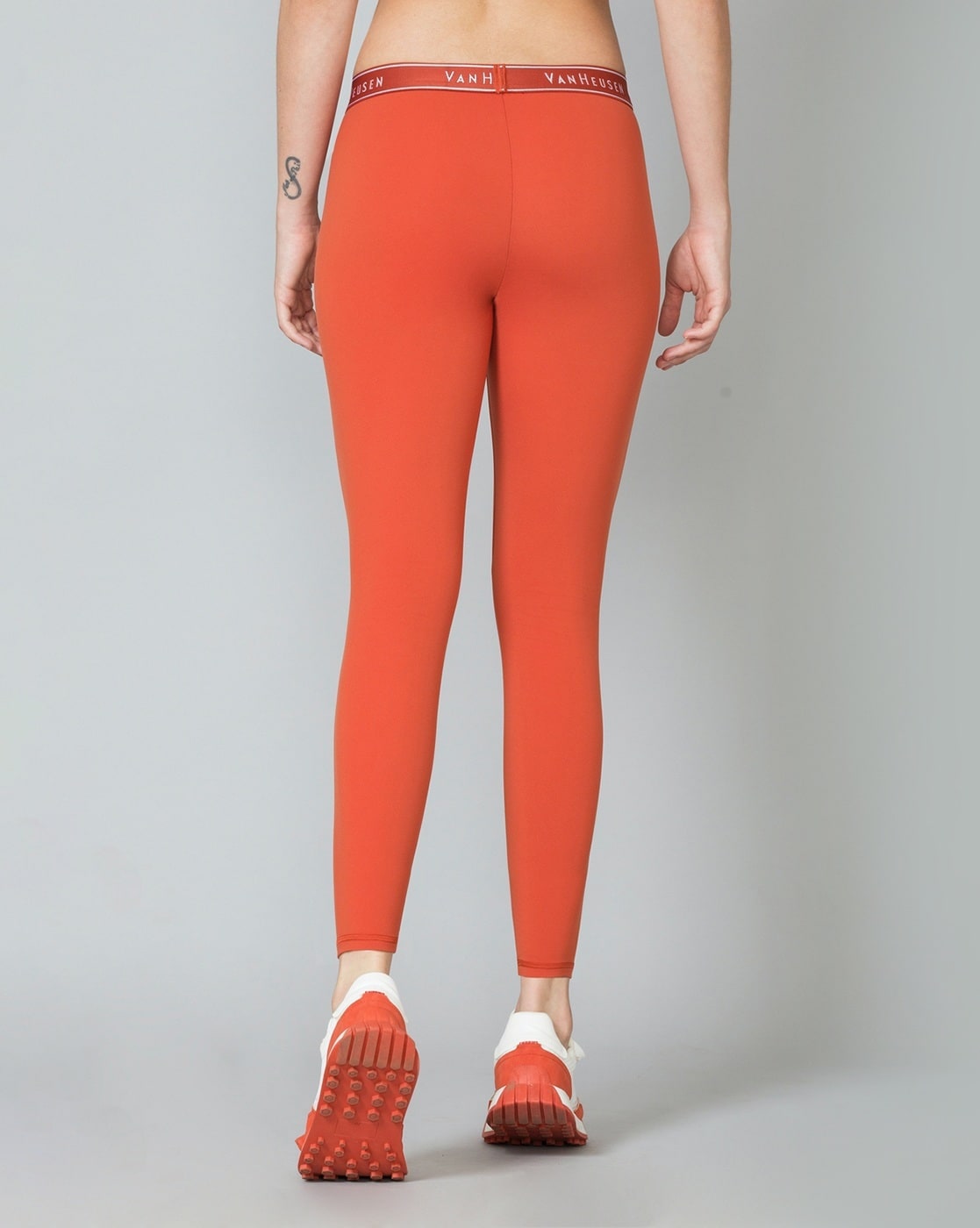 Buy Orange Churidars & Leggings for Women by VAN HEUSEN Online