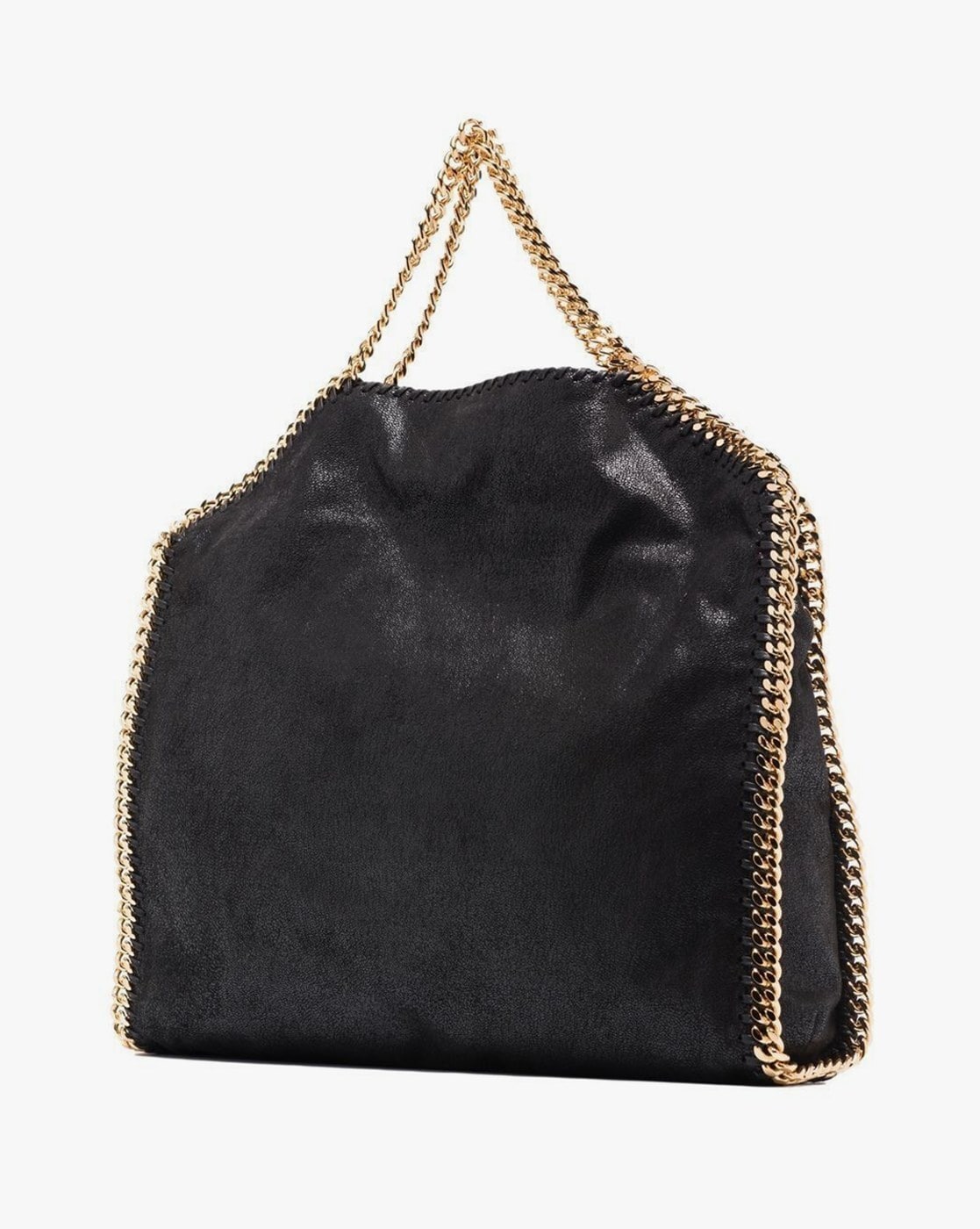 Buy Stella Mccartney Eco Shaggy 3 Chain Tote Bag Black Color