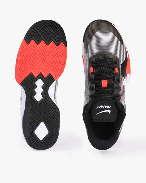 nike air max impact red and black