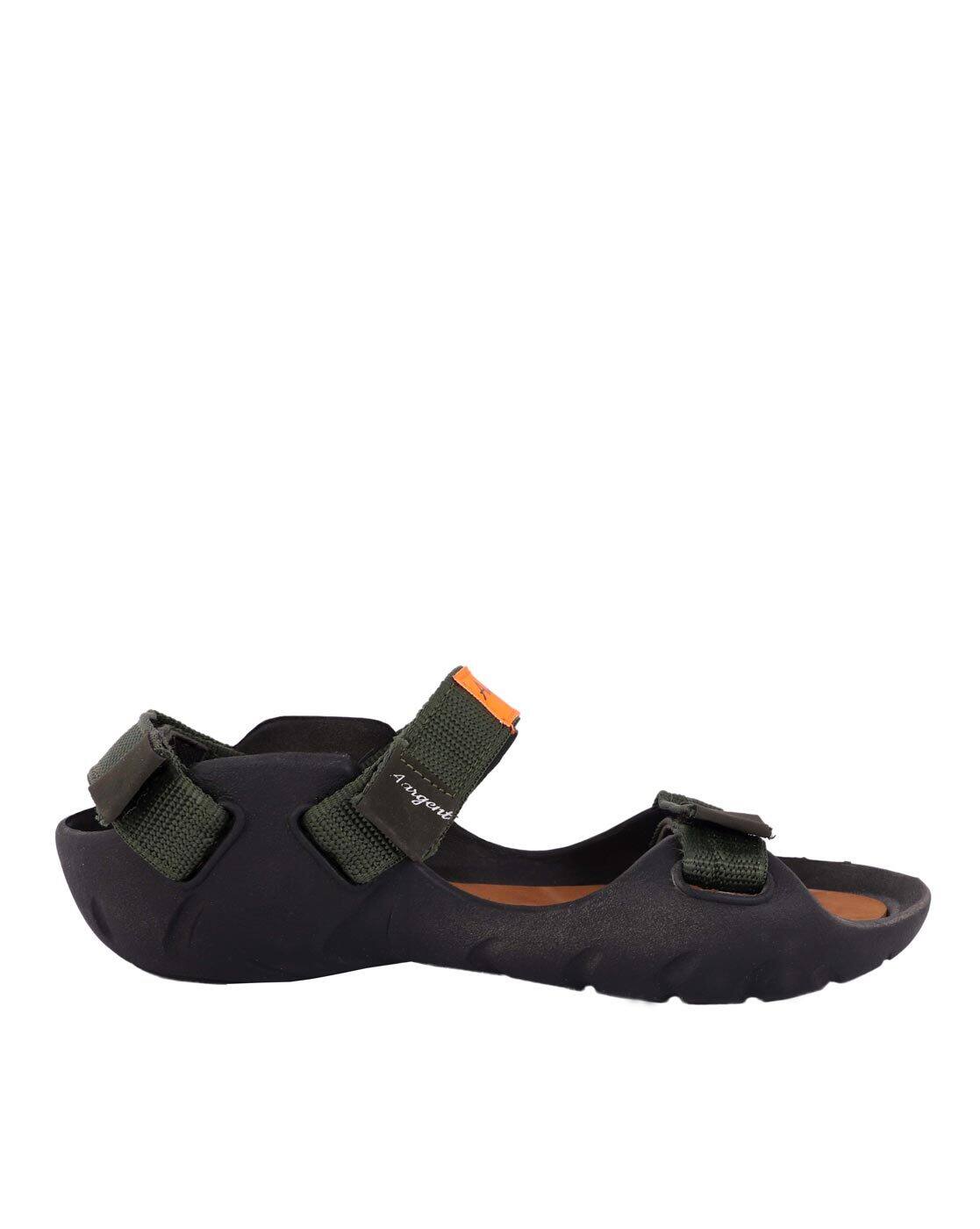 Buy Green Sandals for Men by AARGENT 