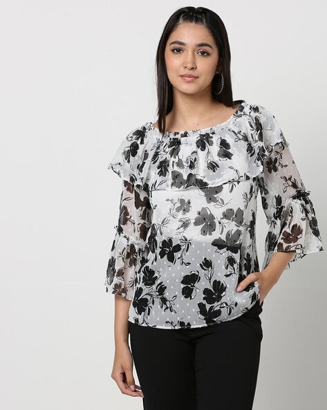 Buy Off White Tops for Women by Fig Online Ajio