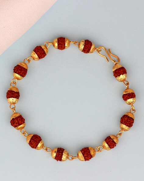 Mahi Rhodium Plated Royal King Bracelet Valentine Gift For Mens   JewelMazecom
